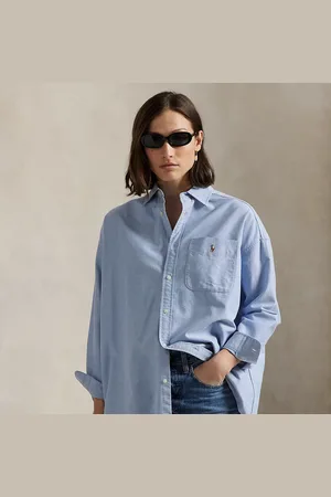 Ralph Lauren Camisa Big de oxford de algodón