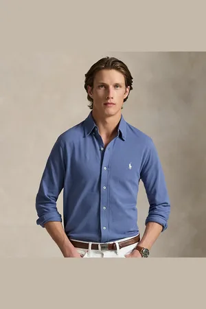 Ralph Lauren Camisa de piqué ultraligero