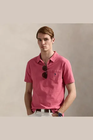 Ralph Lauren Polo de algodón y lino Standard Fit