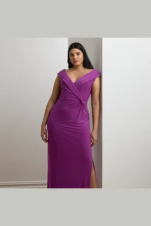 Ralph Lauren Tallas Grandes - Vestido de noche de punto