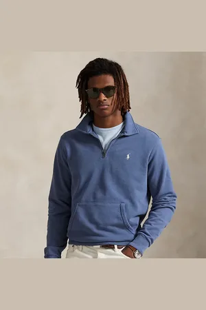 Ralph Lauren Sudadera de rizo con cremallera corta