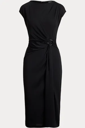 Ralph Lauren Vestido de punto con manga casquillo