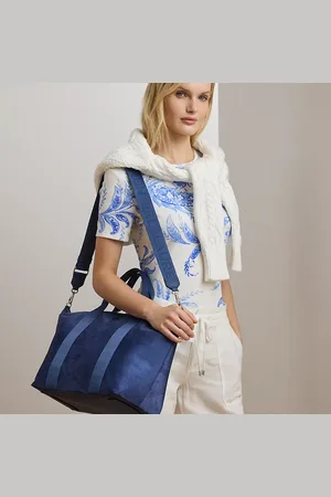 Ralph Lauren Bolso tote Stevie de nailon extragrande