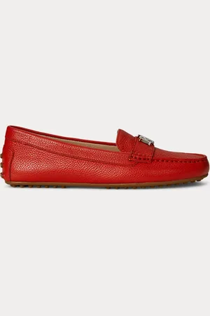 Ralph Lauren Mocasín Barnsbury de piel granulada