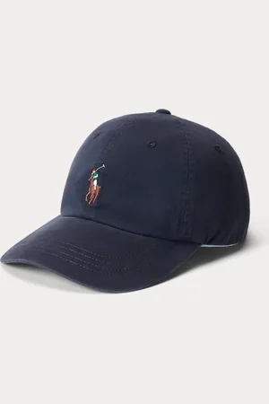 Ralph Lauren Gorra de sarga de algodón con caballo