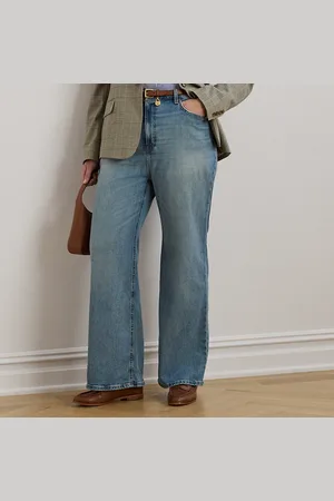 Ralph Lauren Tallas Grandes - Jeans de pernera ancha y tiro alto