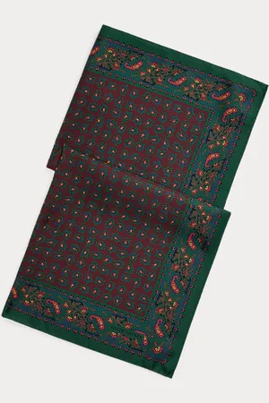 Ralph Lauren Bandana de fular de seda