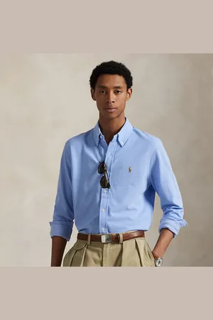 Ralph Lauren Camisa oxford de punto