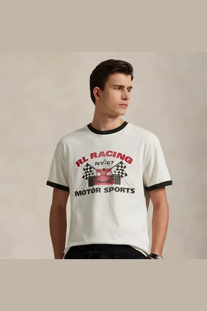 Ralph Lauren Camiseta de punto Classic Fit estampada