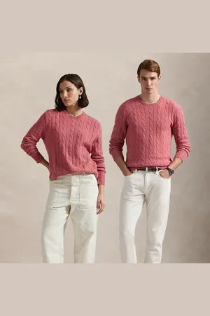 Ralph Lauren Jersey de cachemira en punto de ochos