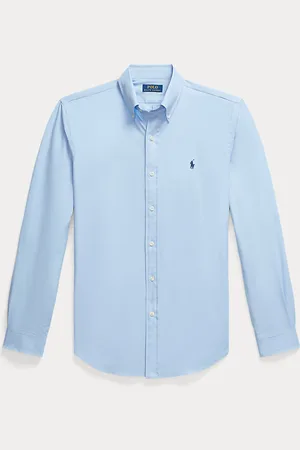 Ralph Lauren Camisa Custom Fit de popelina elástica