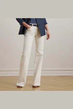Ralph Lauren Jeans de tiro alto acampanados