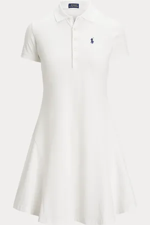 Ralph Lauren Vestido polo ajustado y con vuelo