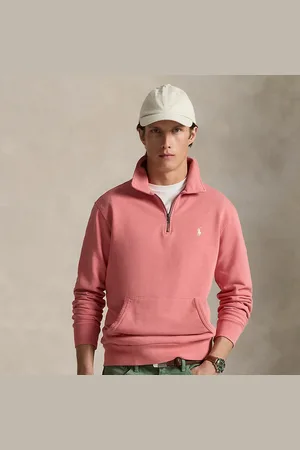 Ralph Lauren Sudadera de rizo con cremallera corta