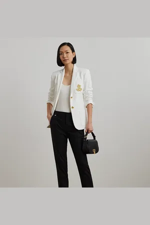 Ralph Lauren Tallas Pequeña - Pantalón de algodón de doble cara
