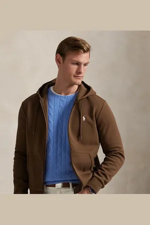 Ralph Lauren Sudadera de punto doble y cremallera