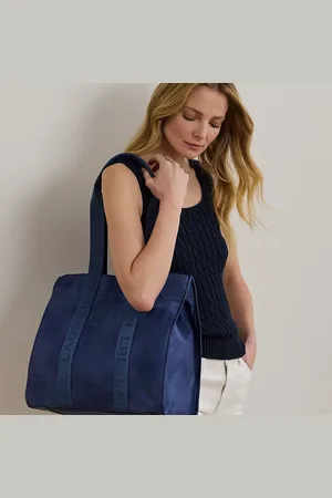 Ralph Lauren Bolso tote Stevie extragrande de nailon