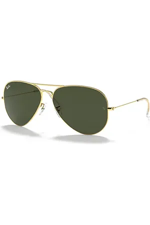 Ray-Ban Aviator Large Metal II Gafas De Sol Montura Verde Lentes 62-14