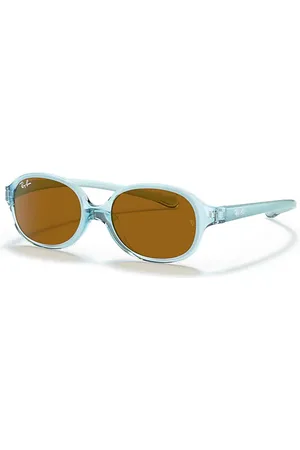 Ray-Ban Rb9187s Kids Gafas De Sol Montura Marrón Lentes 39-14