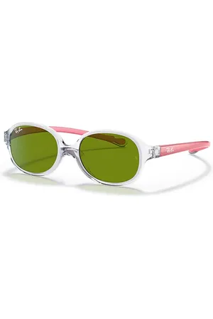 Ray-Ban Rb9187s Kids Gafas De Sol Montura Verde Lentes 39-14