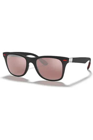 Ray-Ban Rb4195m Scuderia Ferrari Collection Gafas De Sol Montura Violeta Lentes Polarizados 52-20