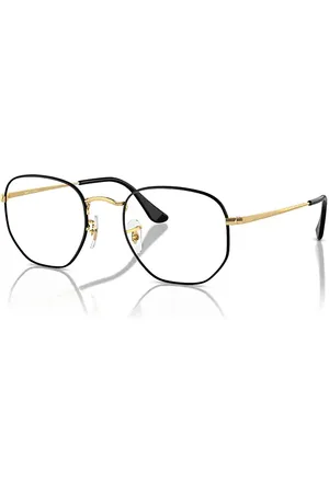 Ray-Ban Hexagonal Optics Montura Transparente Lentes Polarizados 48-21