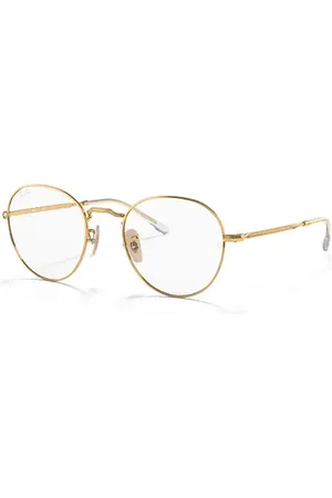 Ray-Ban Round Metal Optics II Montura Transparente Lentes 51-20