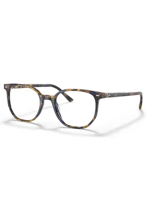 Ray-Ban Elliot Optics Amarillo, Azul & Havana Montura Transparente Lentes Polarizados 48-19