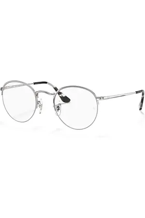 Ray-Ban Round Gaze Montura Transparente Lentes 48-22