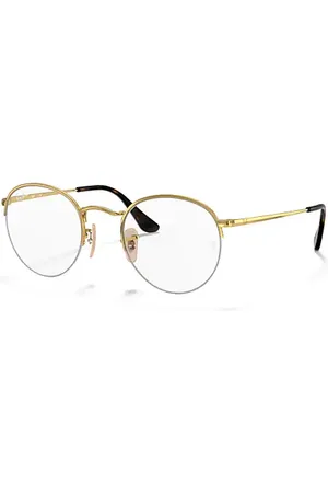 Ray-Ban Round Gaze Montura Transparente Lentes 48-22