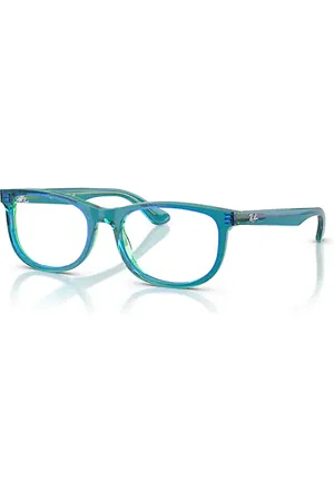 Ray-Ban Rb1642 Optics Kids Azul Transparente/verde Montura Transparente Lentes Polarizados 46-16