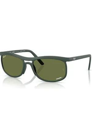 Ray-Ban Rb4452ch Chromance Liteforce Gafas De Sol Montura Verde Lentes Polarizados 56-20