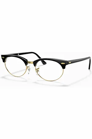 Ray-Ban Clubmaster Oval Optics Montura Transparente Lentes 52-19