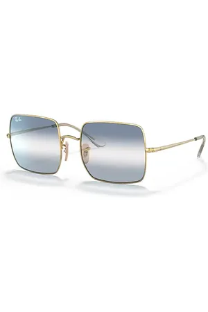 Ray-Ban Square 1971 Bi-gradient Gafas De Sol Montura Azul Lentes 54-19