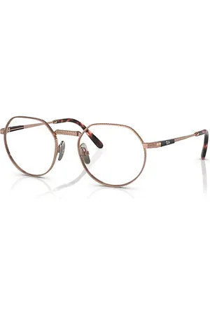 Ray-Ban Jack II Titanium Optics Montura Transparente Lentes Polarizados 53-20