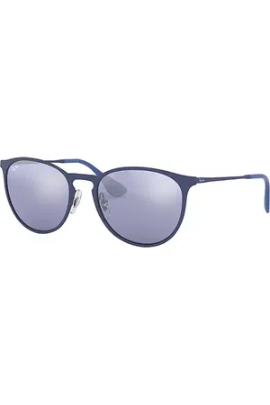 Ray-Ban Erika Metal Gafas De Sol Montura Gris Lentes 54-19