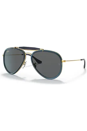 Ray-Ban Outdoorsman Gafas De Sol Montura Gris Lentes 58-18