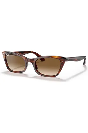 Ray-Ban Lady Burbank Gafas De Sol Montura Marrón Lentes 52-20