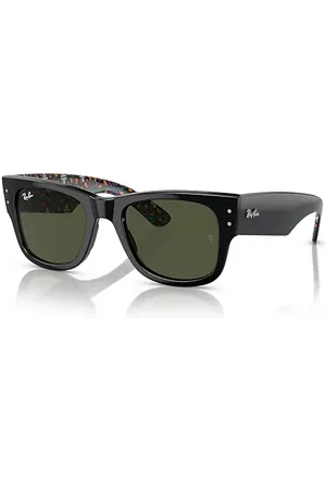 Ray-Ban Dia De Muertos Mega Wayfarer Gafas De Sol Montura Verde Lentes 51-21