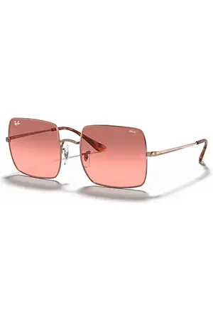Ray-Ban Square 1971 Classic Gafas De Sol Montura Rojo Lentes 54-19