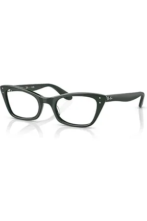 Ray-Ban Lady Burbank Optics Montura Transparente Lentes Polarizados 51-20