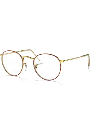 Ray-Ban Round Metal Optics Montura Transparente Lentes 47-21