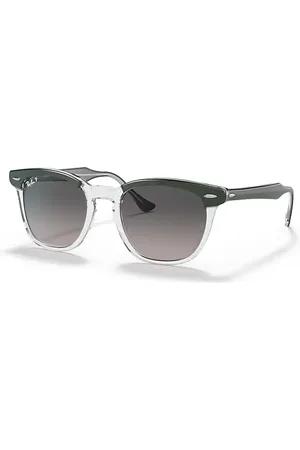 Ray-Ban Hawkeye Gafas De Sol Montura Gris Lentes Polarizados 52-21