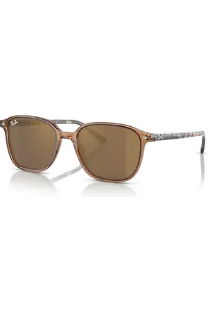 Ray-Ban Leonard Gafas De Sol Montura Marrón Lentes 51-18