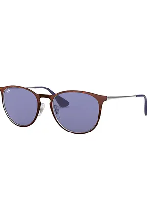 Ray-Ban Erika Metal Gafas De Sol Montura Violeta Lentes 54-19