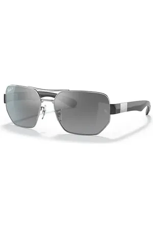 Ray-Ban Rb3672 Gafas De Sol Montura Plateado Lentes Polarizados 60-17
