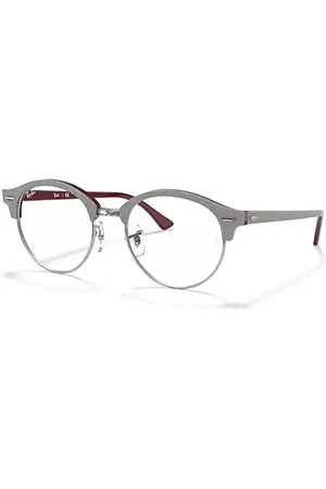 Ray-Ban Clubround Marble Optics Montura Transparente Lentes 49-19