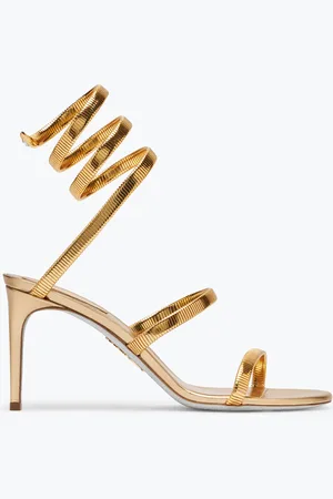 RENE CAOVILLA Sandalia Juniper Oro Metalizado 80