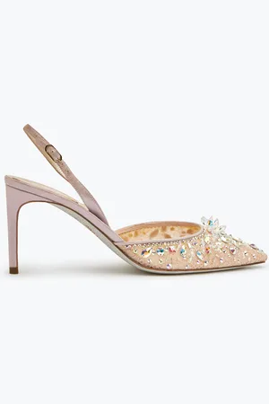 RENE CAOVILLA Slingbacks Elegantes Cinderella