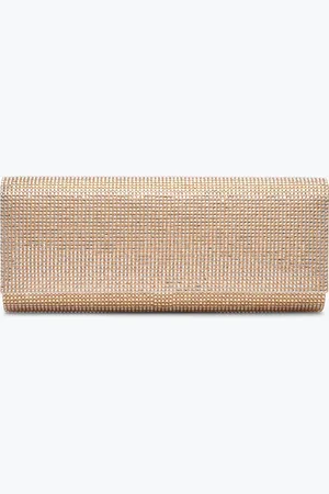 RENE CAOVILLA Clutch Zafira Con Cristales All Over